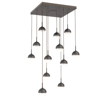 Cabochon LED Pendant in Flat Bronze (404|CHB0093-12-FB-WL-C01-L3-GP) Cabochon LED Pendant in Flat Bronze (404|CHB0093-12-FB-WL-C01-L3-GP)