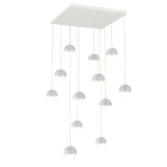 Cabochon LED Pendant in Classic Silver (404|CHB0093-12-CS-WL-C01-L1-GP)
