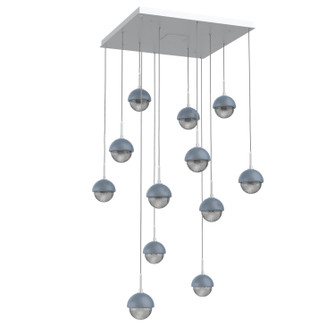 Cabochon LED Pendant in Classic Silver (404|CHB0093-12-CS-S-C01-L3-BU)