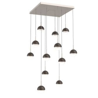 Cabochon LED Pendant in Beige Silver (404|CHB0093-12-BS-WL-C01-L3-FB)