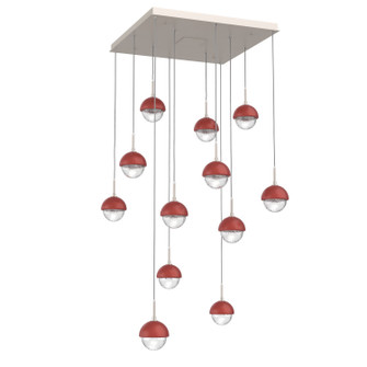 Cabochon LED Pendant in Beige Silver (404|CHB0093-12-BS-C-C01-L3-RE)