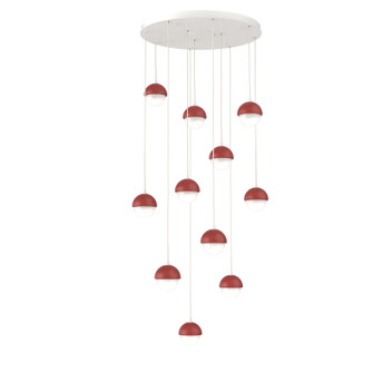 Cabochon LED Pendant in Salt White (404|CHB0093-11-WI-WL-C01-L3-RE)