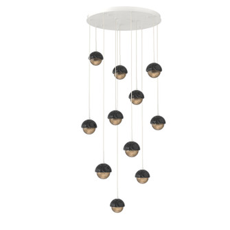 Cabochon LED Pendant in Salt White (404|CHB0093-11-WI-B-C01-L3-BM)