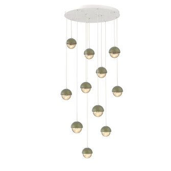 Cabochon LED Pendant in Salt White (404|CHB0093-11-WI-A-C01-L1-GE)