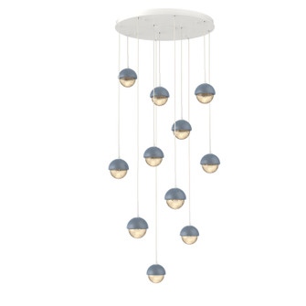 Cabochon LED Pendant in Salt White (404|CHB0093-11-WI-A-C01-L1-BU)