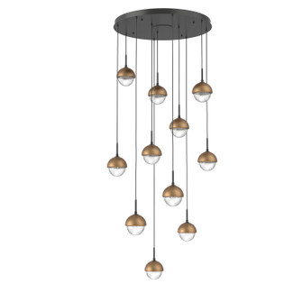 Cabochon LED Pendant in Matte Black (404|CHB0093-11-MB-C-C01-L3-NB)