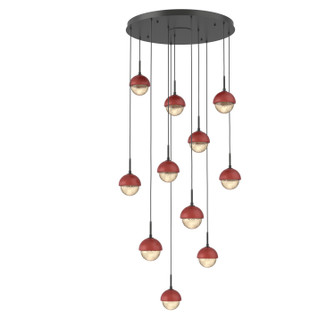 Cabochon LED Pendant in Matte Black (404|CHB0093-11-MB-A-C01-L3-RE)
