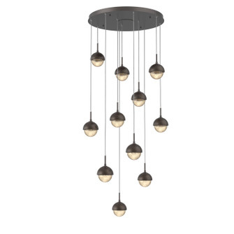 Cabochon LED Pendant in Graphite (404|CHB0093-11-GP-A-C01-L1-FB)