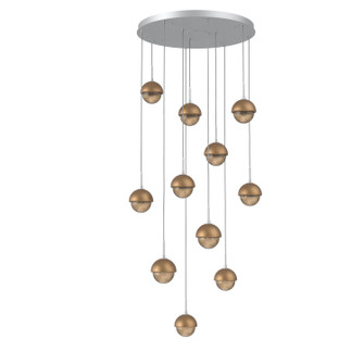 Cabochon LED Pendant in Classic Silver (404|CHB0093-11-CS-B-C01-L1-NB)