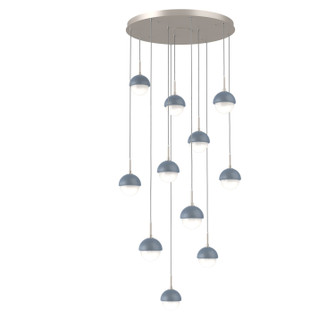 Cabochon LED Pendant in Beige Silver (404|CHB0093-11-BS-WL-C01-L3-BU)