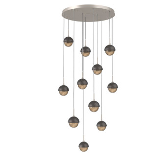 Cabochon LED Pendant in Beige Silver (404|CHB0093-11-BS-B-C01-L1-GP)
