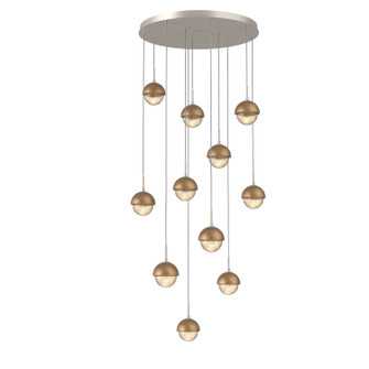 Cabochon LED Pendant in Beige Silver (404|CHB0093-11-BS-A-C01-L1-NB)