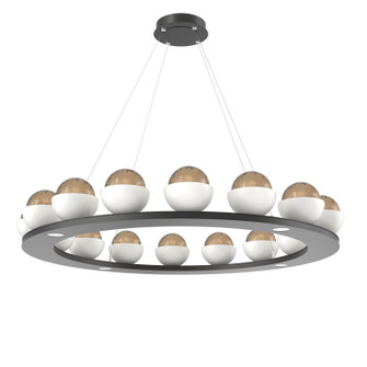 Cabochon LED Chandelier in Matte Black (404|CHB0093-0D-MB-B-CA1-L3-WI)