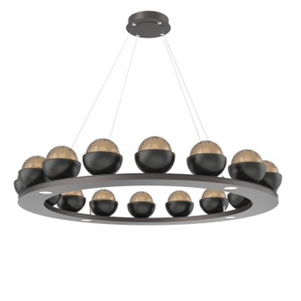 Cabochon LED Chandelier in Graphite (404|CHB0093-0D-GP-B-CA1-L3-MB) Cabochon LED Chandelier in Graphite (404|CHB0093-0D-GP-B-CA1-L3-MB)