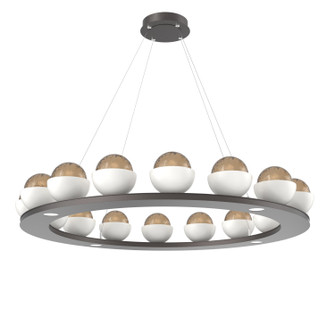 Cabochon LED Chandelier in Graphite (404|CHB0093-0D-GP-B-CA1-L1-WI) Cabochon LED Chandelier in Graphite (404|CHB0093-0D-GP-B-CA1-L1-WI)