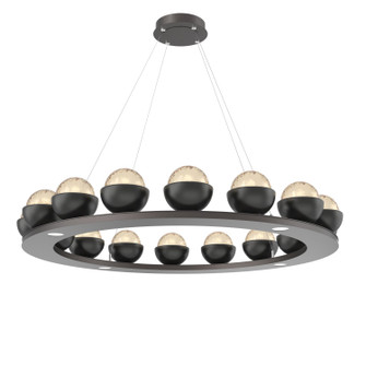 Cabochon LED Chandelier in Graphite (404|CHB0093-0D-GP-A-CA1-L1-MB) Cabochon LED Chandelier in Graphite (404|CHB0093-0D-GP-A-CA1-L1-MB)
