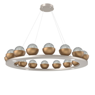 Cabochon LED Chandelier in Beige Silver (404|CHB0093-0D-BS-S-CA1-L3-NB)