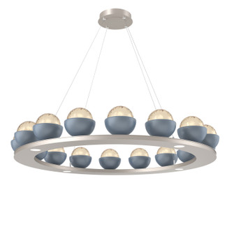 Cabochon LED Chandelier in Beige Silver (404|CHB0093-0D-BS-A-CA1-L3-BU)