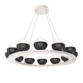 Cabochon LED Chandelier in Salt White (404|CHB0093-0C-WI-WL-CA1-L3-MB)