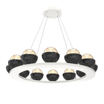 Cabochon LED Chandelier in Salt White (404|CHB0093-0C-WI-A-CA1-L3-BM)