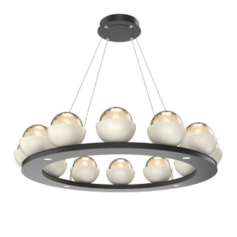 Cabochon LED Chandelier in Matte Black (404|CHB0093-0C-MB-A-CA1-L1-WI)
