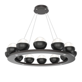 Cabochon LED Chandelier in Graphite (404|CHB0093-0C-GP-WL-CA1-L3-MB) Cabochon LED Chandelier in Graphite (404|CHB0093-0C-GP-WL-CA1-L3-MB)