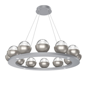 Cabochon LED Chandelier in Classic Silver (404|CHB0093-0C-CS-C-CA1-L3-BS)