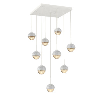Cabochon LED Pendant in Salt White (404|CHB0093-09-WI-A-C01-L1-WM)
