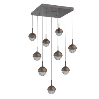 Cabochon LED Pendant in Graphite (404|CHB0093-09-GP-S-C01-L3-BB)