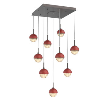 Cabochon LED Pendant in Graphite (404|CHB0093-09-GP-A-C01-L3-RE)