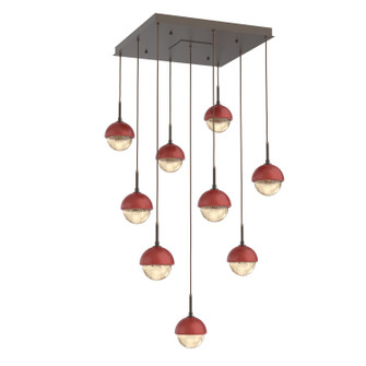 Cabochon LED Pendant in Flat Bronze (404|CHB0093-09-FB-A-C01-L1-RE)