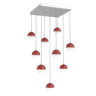 Cabochon LED Pendant in Classic Silver (404|CHB0093-09-CS-WL-C01-L3-RE)