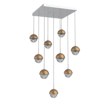 Cabochon LED Pendant in Classic Silver (404|CHB0093-09-CS-S-C01-L3-NB)