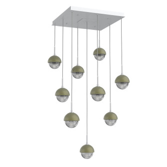 Cabochon LED Pendant in Classic Silver (404|CHB0093-09-CS-S-C01-L1-GE)