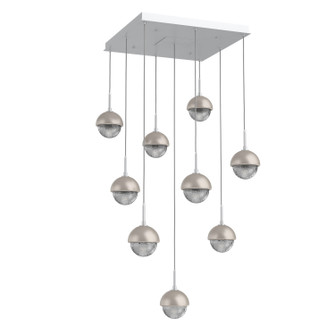Cabochon LED Pendant in Classic Silver (404|CHB0093-09-CS-S-C01-L1-BS)
