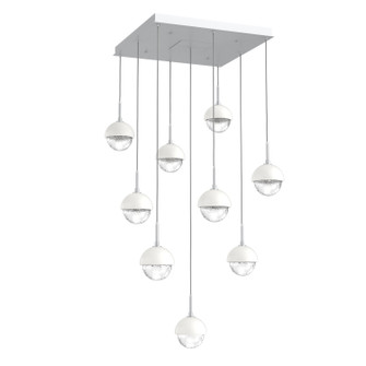 Cabochon LED Pendant in Classic Silver (404|CHB0093-09-CS-C-C01-L3-WI)