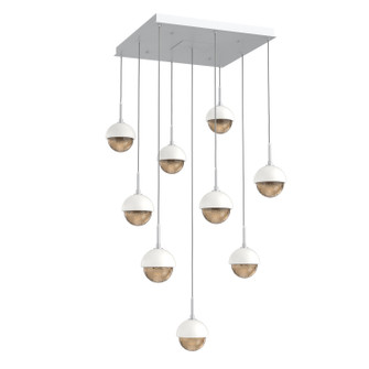 Cabochon LED Pendant in Classic Silver (404|CHB0093-09-CS-B-C01-L3-WI)