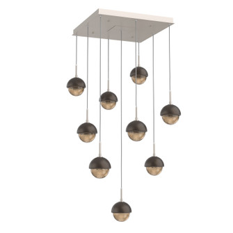Cabochon LED Pendant in Beige Silver (404|CHB0093-09-BS-B-C01-L1-FB)
