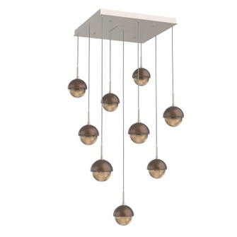 Cabochon LED Pendant in Beige Silver (404|CHB0093-09-BS-B-C01-L1-BB)