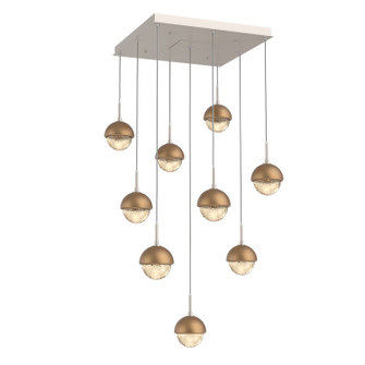 Cabochon LED Pendant in Beige Silver (404|CHB0093-09-BS-A-C01-L3-NB)