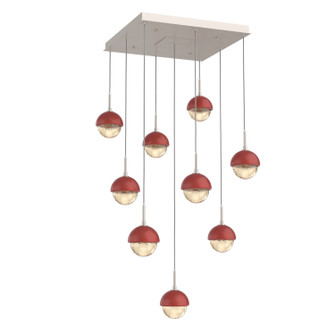 Cabochon LED Pendant in Beige Silver (404|CHB0093-09-BS-A-C01-L1-RE)