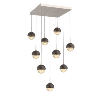 Cabochon LED Pendant in Beige Silver (404|CHB0093-09-BS-A-C01-L1-FB)