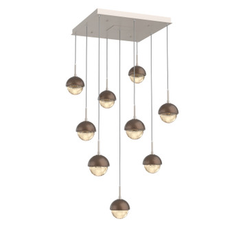Cabochon LED Pendant in Beige Silver (404|CHB0093-09-BS-A-C01-L1-BB)