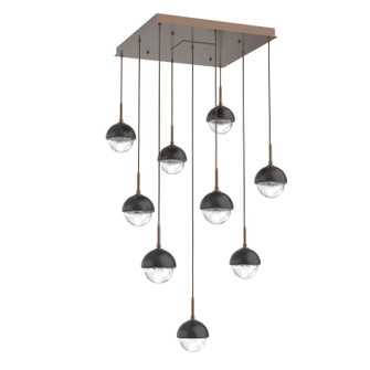 Cabochon LED Pendant in Burnished Bronze (404|CHB0093-09-BB-C-C01-L1-MB)