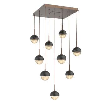 Cabochon LED Pendant in Burnished Bronze (404|CHB0093-09-BB-A-C01-L3-MB)