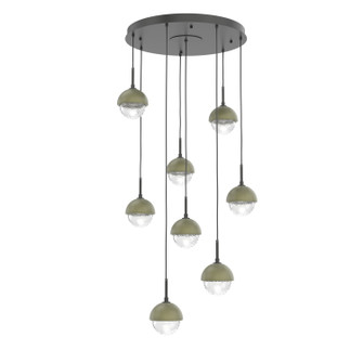 Cabochon LED Pendant in Matte Black (404|CHB0093-08-MB-C-C01-L1-GE)