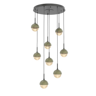 Cabochon LED Pendant in Matte Black (404|CHB0093-08-MB-A-C01-L3-GE)