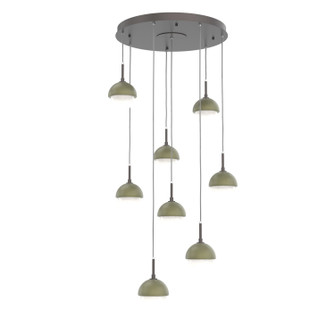 Cabochon LED Pendant in Graphite (404|CHB0093-08-GP-WL-C01-L3-GE)
