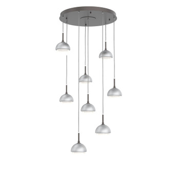 Cabochon LED Pendant in Graphite (404|CHB0093-08-GP-WL-C01-L3-CS)