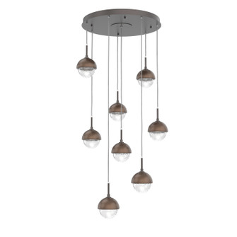 Cabochon LED Pendant in Graphite (404|CHB0093-08-GP-C-C01-L1-BB)